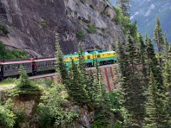 08B The White Pass and Yukon Route Train On Its Way To Skagway